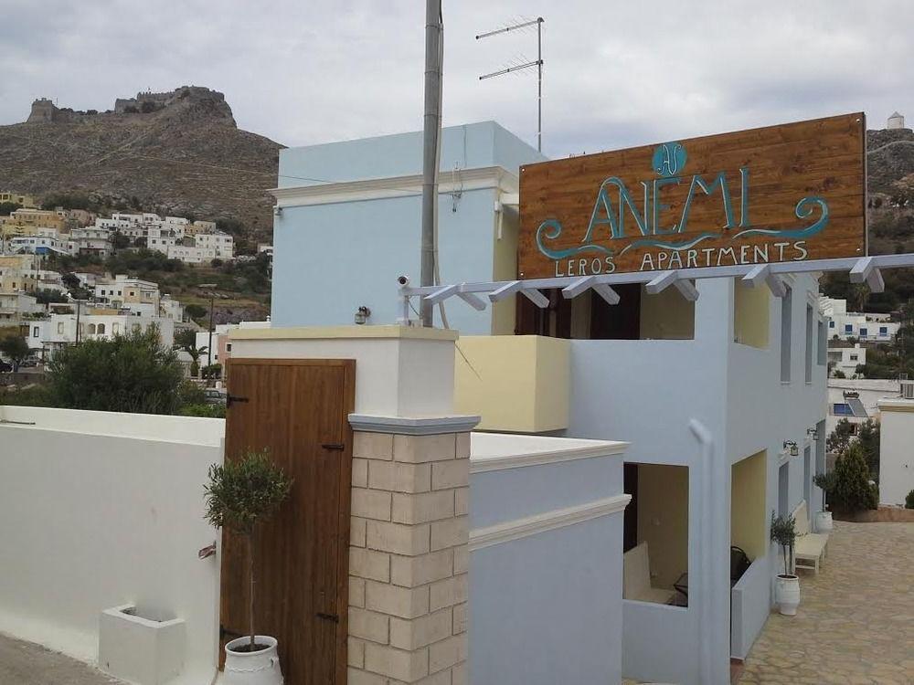 Anemi Leros Apartments Panteli 외부 사진